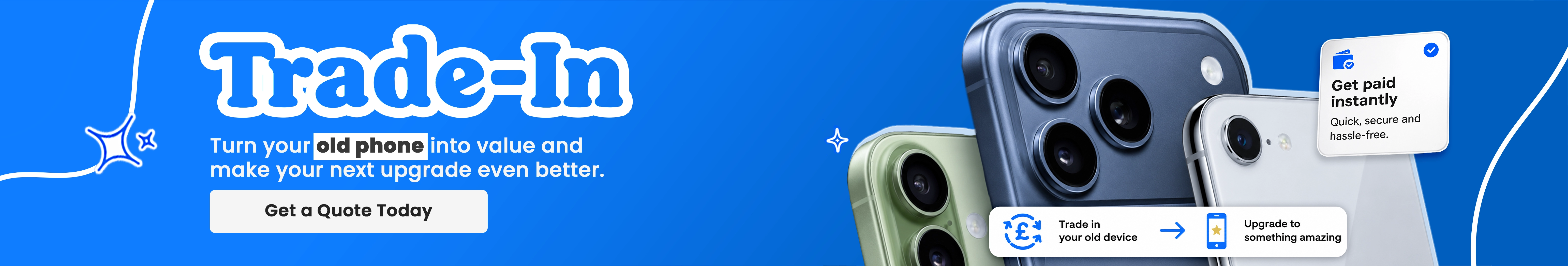 Trade in your old phone