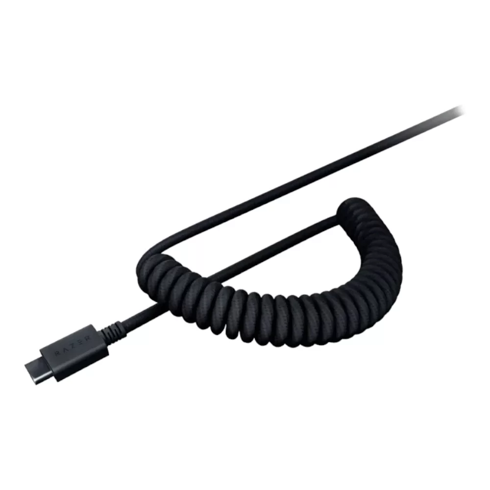 Razer PBT Keycap+Coiled Cable Upgrade Set-Classic Black RC21-01490800-R3M1