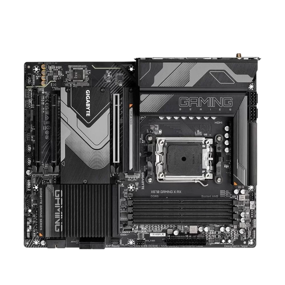 Gigabyte X670 Gaming X AX AMD X670 Socket AM5 ATX DDR5 Motherboard