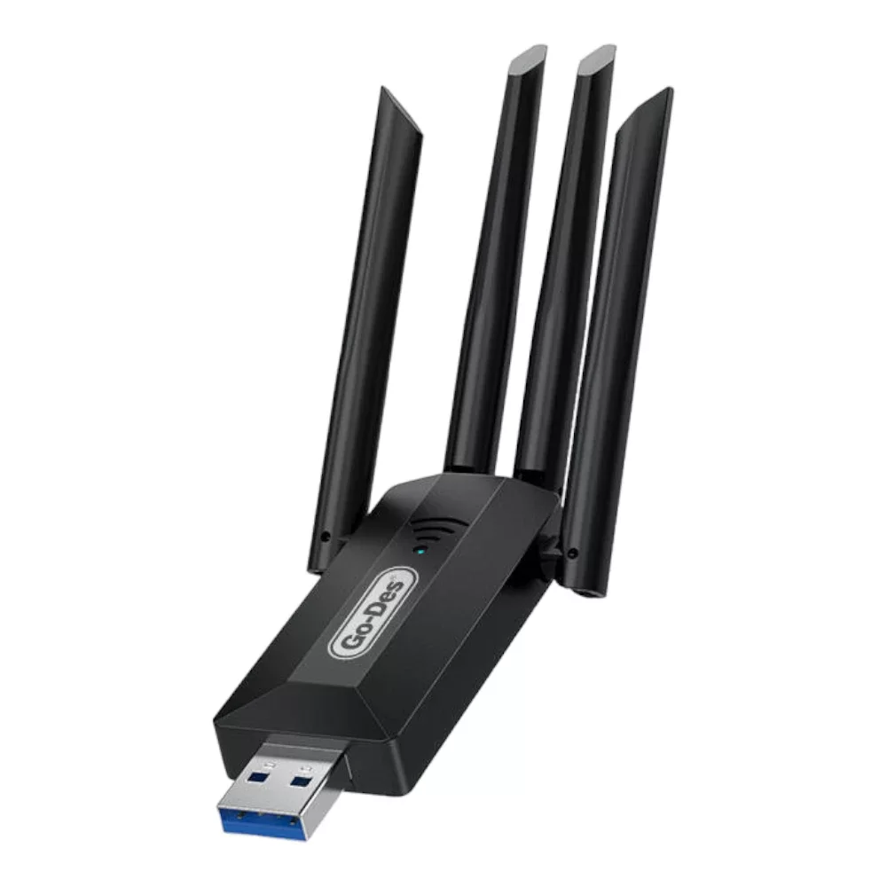 Go Des GD-BT318: Dual-Band 1200Mbps AC Wi-Fi USB Adapter