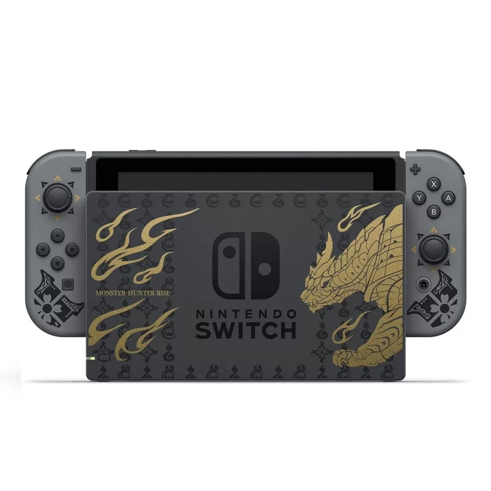 Nintendo Switch Console + Monster Hunter Rise Edition (UK)