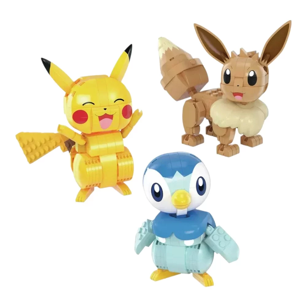 MEGA Pokémon Build & Show: Pokémon Trio Building Set