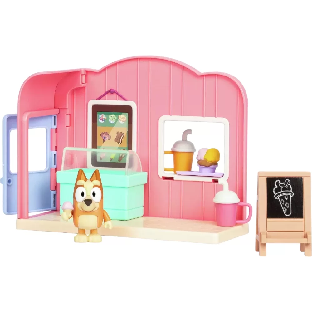 Bluey S10 Ice-cream Shop Mini Playset