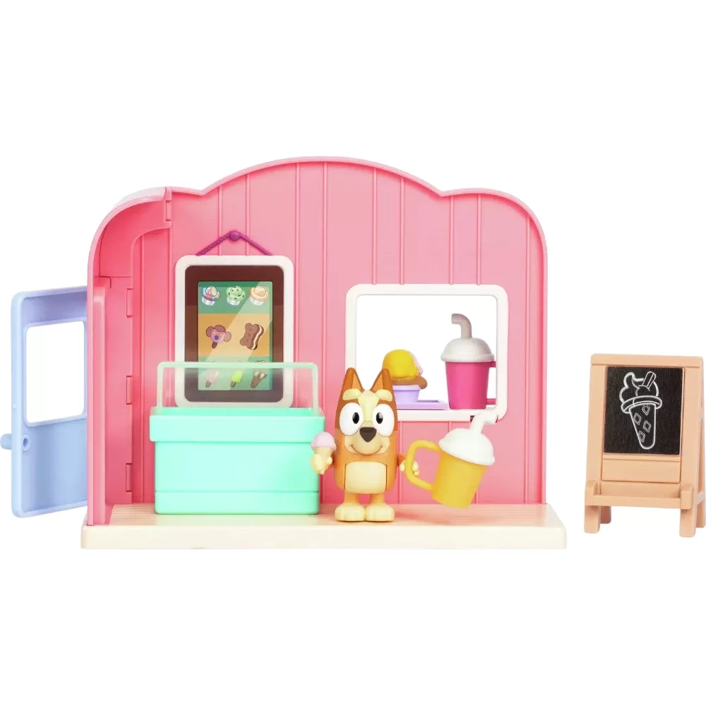 Bluey S10 Ice-cream Shop Mini Playset