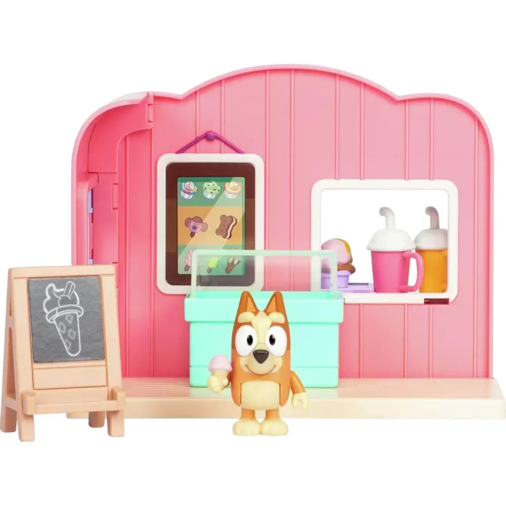 Bluey S10 Ice-cream Shop Mini Playset