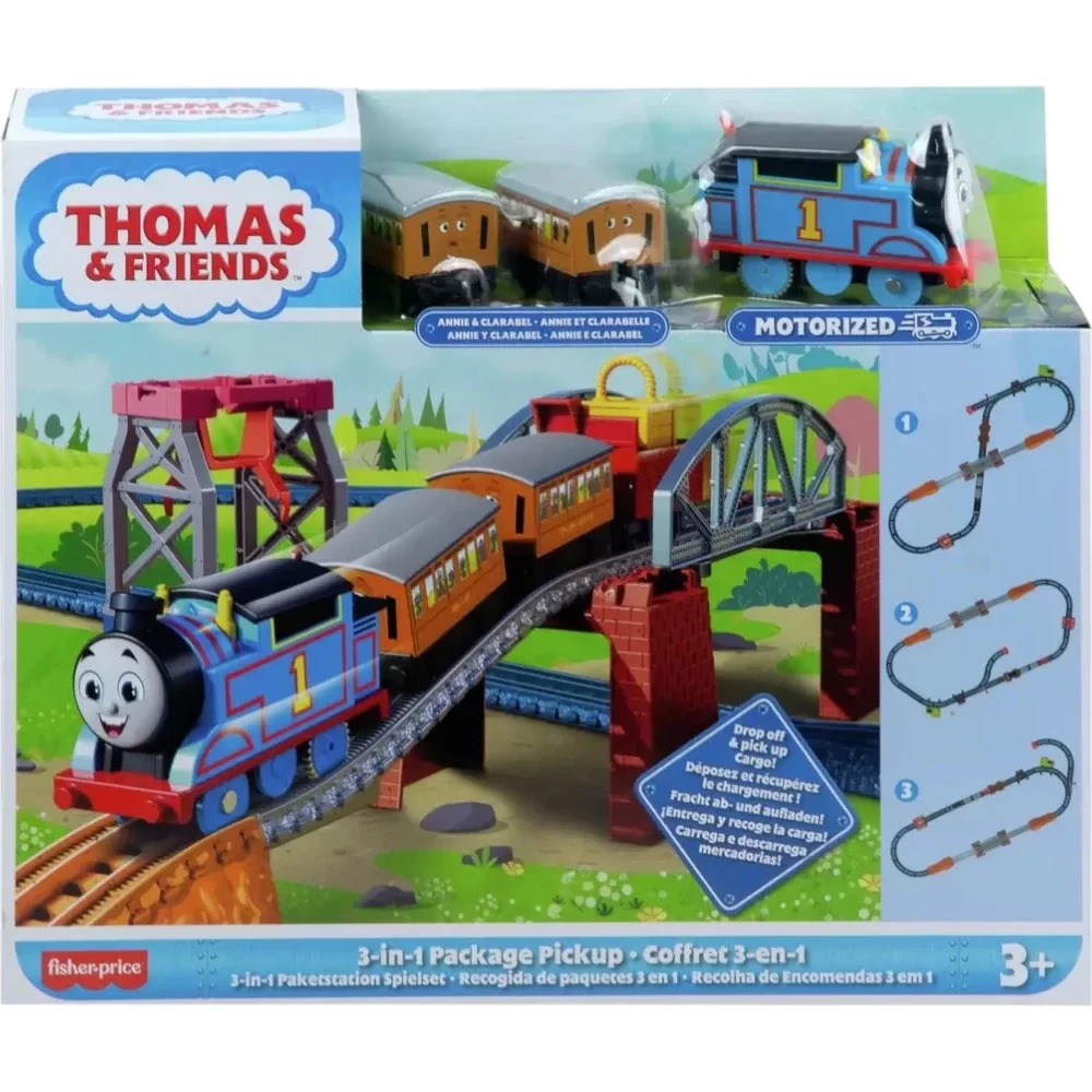 Thomas & Friends 3-in-1 Package Pickup Track Set
