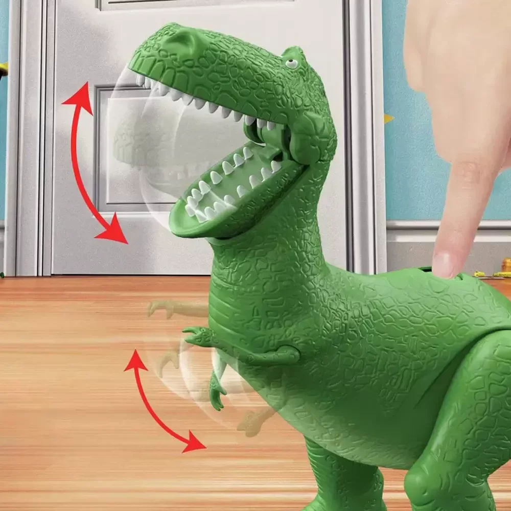 Toy Story Roarin' Laughs Rex Dinosaur Talking Figure