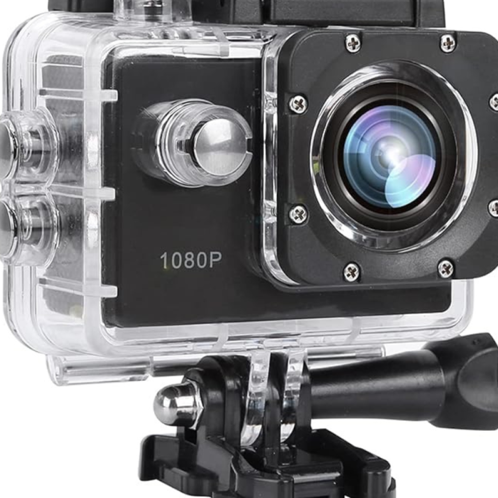 1080P Sports Action Camera -Waterproof Wide Angle Camcorder