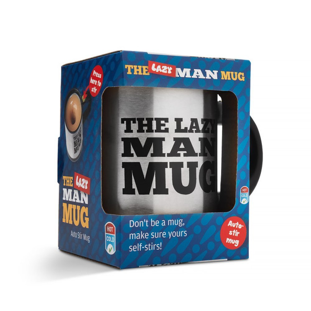 Self Stirring Mug for Tea & Coffee – Lazy Man Mug
