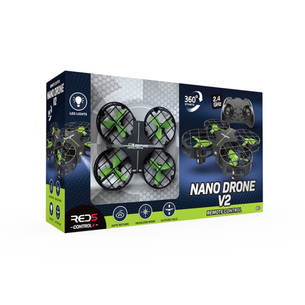 Nano Drone V2 – RED5 Compact Flying Drone