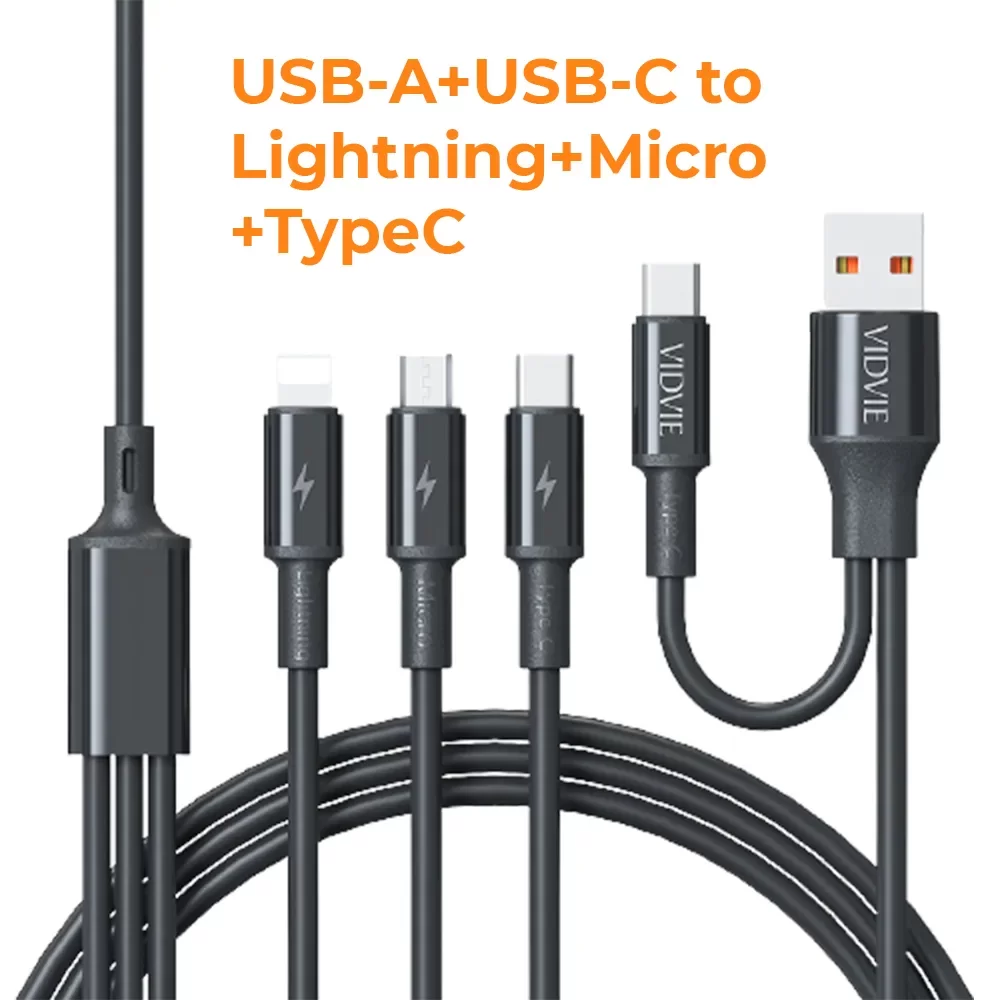 CB4010 3-in-1 USB Multi Charging Cable