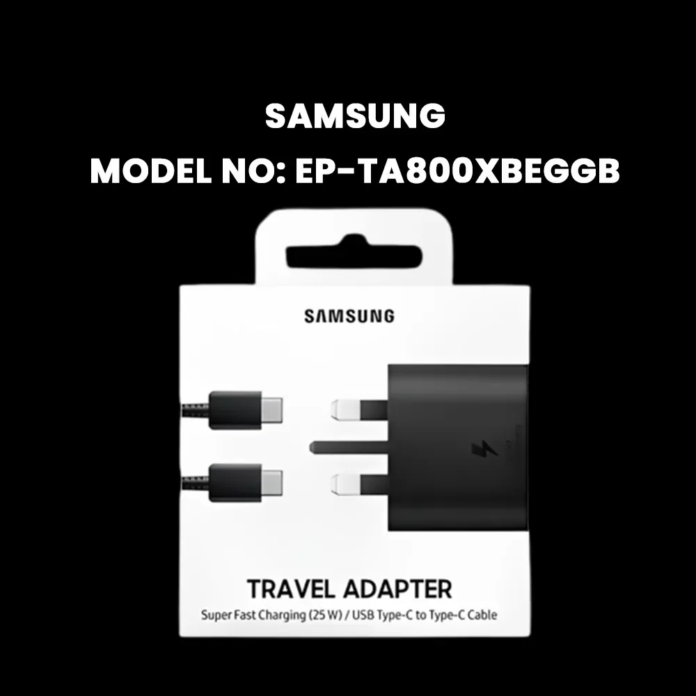Samsung EP-TA800XBEGGB 25W Travel Adapter+Cable