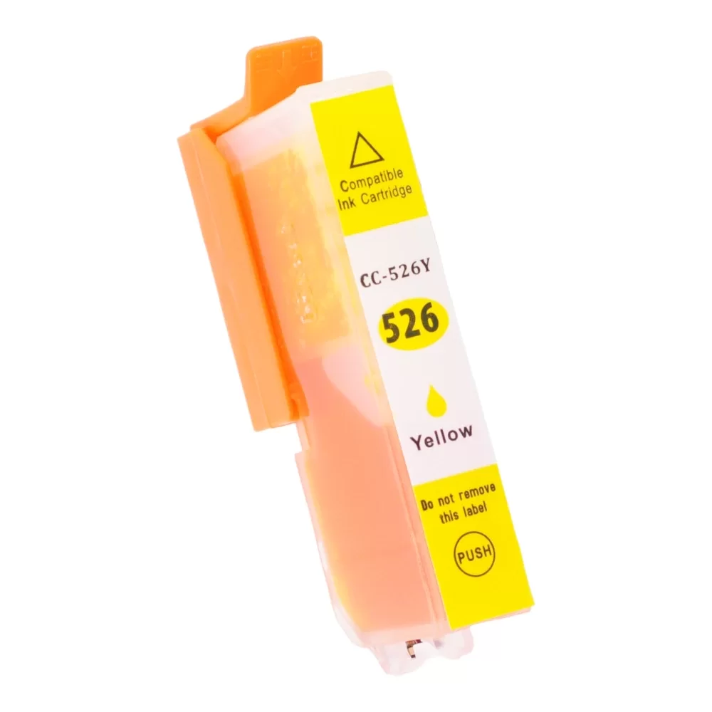 Compatible Canon IP4850 Yellow CLI-526Y Ink Cartridge [CC-526Y]
