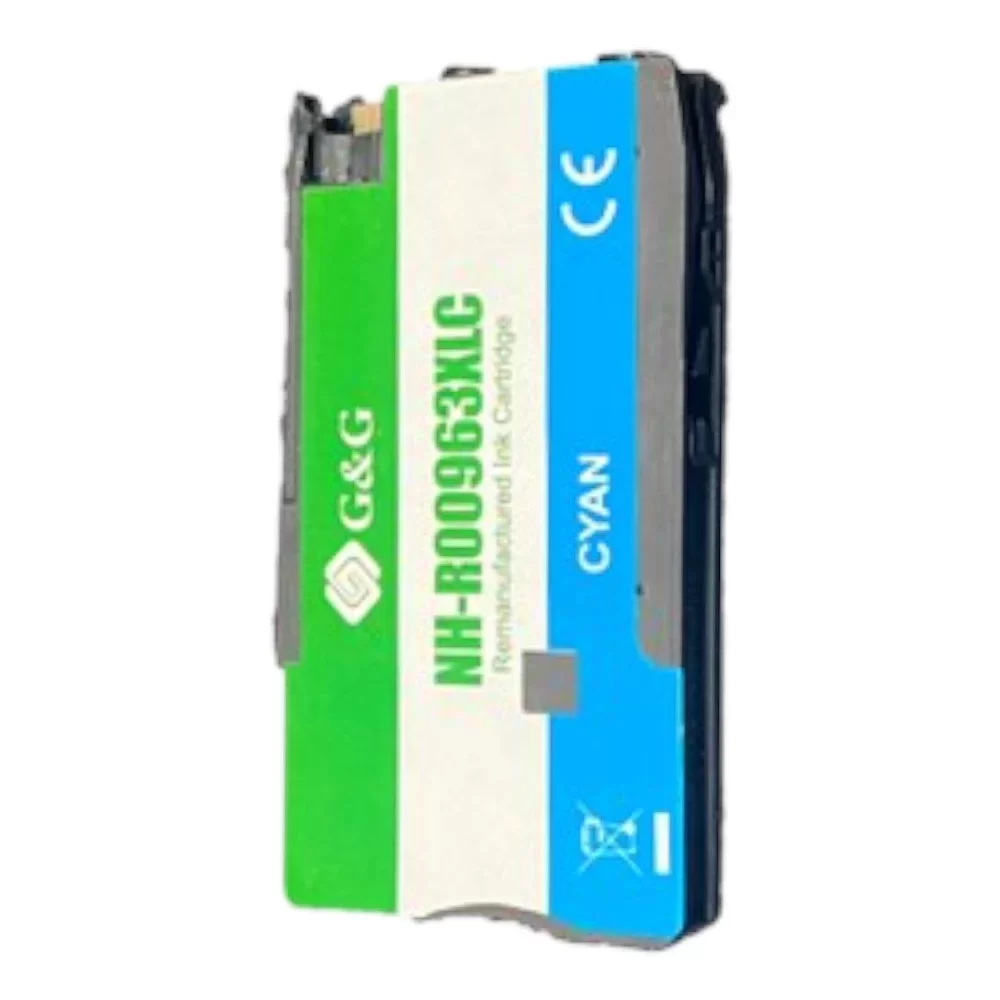 HP G&G 3JA27AE 963XL Cyan Ink Ctg - Ink Level Shown